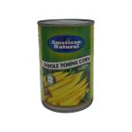 AMERICAN NATURAL WHOLE YOUNG BABY CORN 425gm THAILAND (8859703131120)